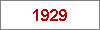 Zum Jahr 1929