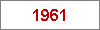Das Jahr 1961