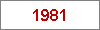 Zum Jahr 1981