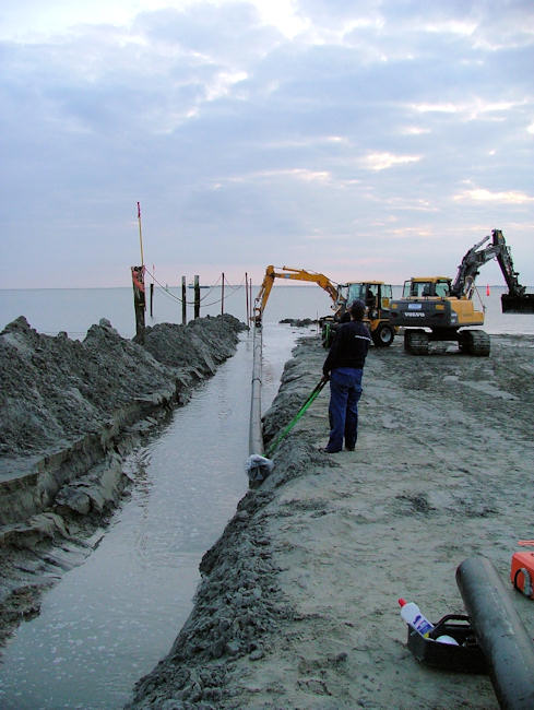 2008 - Neue Seewasserleitung