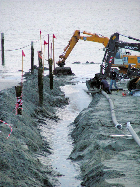 2008 - Neue Seewasserleitung