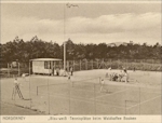 Tennisplätze beim Waldcafé Booken