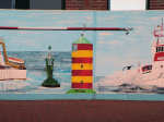 Wilfried Schlegel - Verschiedene Motive an der Hafenmauer (2006)