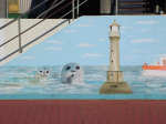 Wilfried Schlegel - Verschiedene Motive an der Hafenmauer (2006)