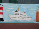 Wilfried Schlegel - Verschiedene Motive an der Hafenmauer (2006)