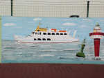 Wilfried Schlegel - Verschiedene Motive an der Hafenmauer (2006)