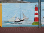 Wilfried Schlegel - Verschiedene Motive an der Hafenmauer (2006)