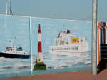 Wilfried Schlegel - Verschiedene Motive an der Hafenmauer (2006)