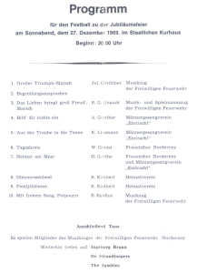 Programm