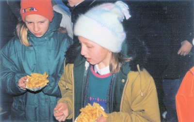 Kinder aus Weißrußland zu Besuch - 17.03.1998