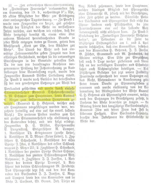 Zeitungsartikel