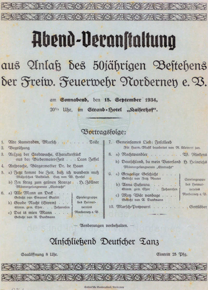 Abendveranstaltung