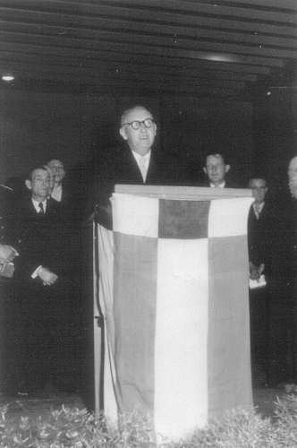 Ansprache des Bürgermeisters Jakob Rass (SPD)