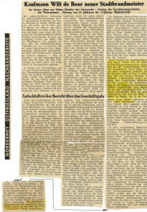 So stand es am 19.11.1959 in der Badezeitung
