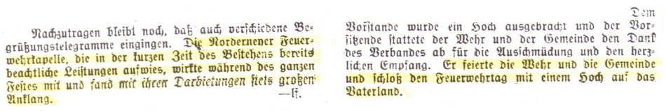 Provinzial - Feuerwehrtag - 1929