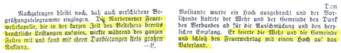 Provinzial - Feuerwehrtag 1929