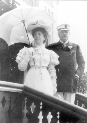 Bernhard Fürst von Bülow und Frau