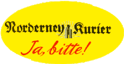 Aufkleber Norderney Kurier