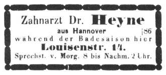 Zeitungsanzeige