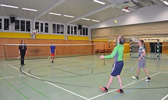 Beim Doppel
