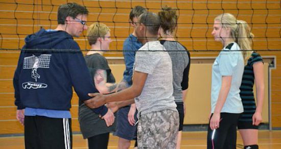 Das "Shakehands"