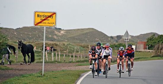 Beim Rad-Training